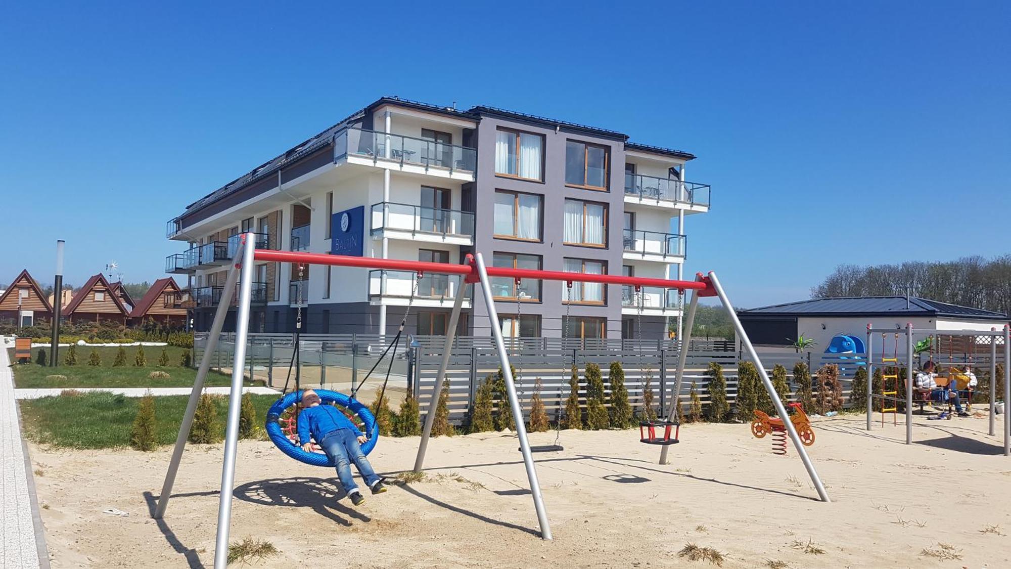 Apartamenty Przystanek Plaza Sarbinowo Dış mekan fotoğraf